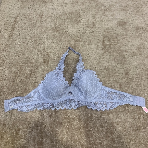 PINK Victoria's Secret Other - pink lace bralette over the neck, adjustable, 32B